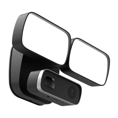 Dual Smart Floodlight with 1080P HD Wi-Fi Camera and Night Vision - The Spy Store