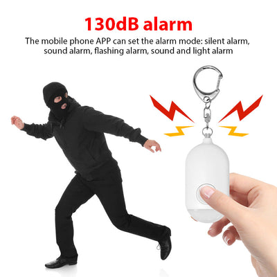 [Tuya Series] Smart Self-Defense Personal Alarm - Remote Emergency Notification to Family