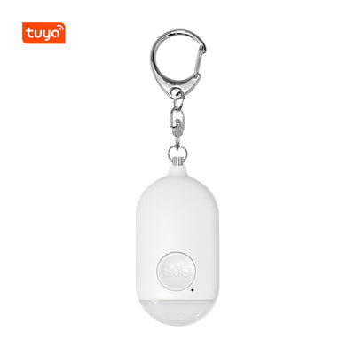 [Tuya Series] Smart Self-Defense Personal Alarm - Remote Emergency Notification to Family