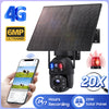 4G Solar Security Camera 20X PTZ Dual-Lens