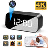 [Tuya Series] 4K Table Alarm Clock Camera with Night Vision and Remote Viewing