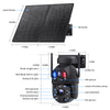 4G Solar Security Camera 20X PTZ Dual-Lens