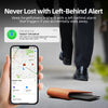 Card-Sized Smart Tracker - Apple Find My, 1-Year Battery, Wireless Charging (iPhone/iOS Only)