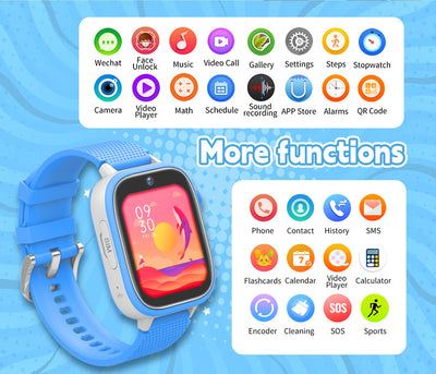 Kids 4G GPS Tracker Smart Watch