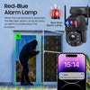 4G Solar Security Camera 20X PTZ Dual-Lens