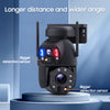 4G Solar Security Camera 20X PTZ Dual-Lens