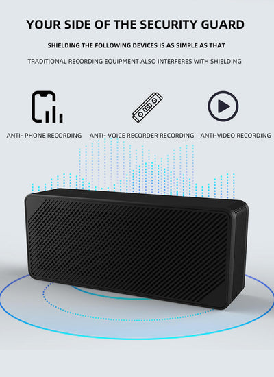 Ultrasonic Anti-Recording Device With Remote Control