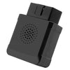 Jimi 4G Mini OBD GPS Multi Alert Tracker (JM-VL04) in Black - Front View showing a speaker - The Spy Store